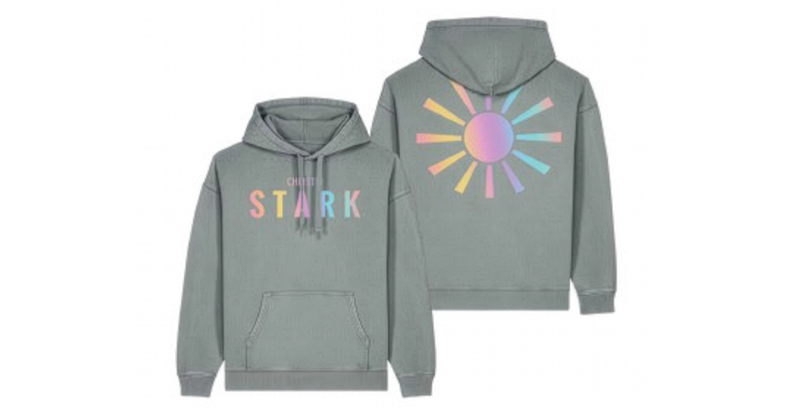  STARK Hoodie, unisex, heather grey 
